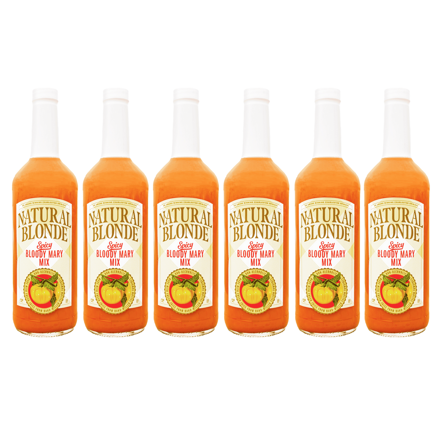 Natural Blonde Spicy Bloody Mary Mix 6-Pack